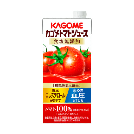カゴメトマトジュース食塩無添加（1L）