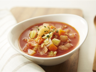 甘熟トマトのミネストローネ