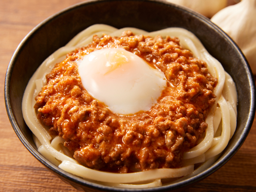 10分でできる！欲望のぶっかけミートソースうどん