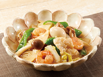 野菜たっぷり！和風八宝菜【日本橋ゆかり野永ｼｪﾌ考案】