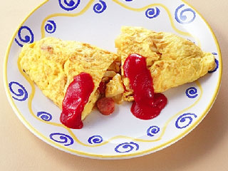 野菜畑のにぎやかジャーマンオムレツ