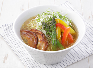 【カゴメヴィーガン】野菜だしのヴィーガン塩ラーメン