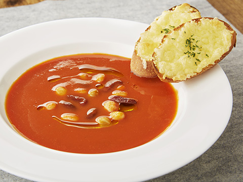 野菜一日これ一杯で簡単あったか栄養豆スープ