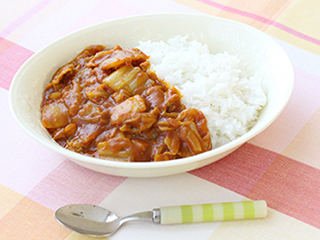 白菜のとろあま無水カレー