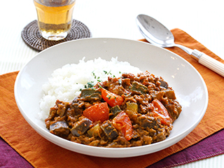 なす カレー 夏 野菜