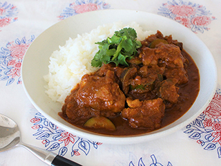 夏野菜のスパイスカレー