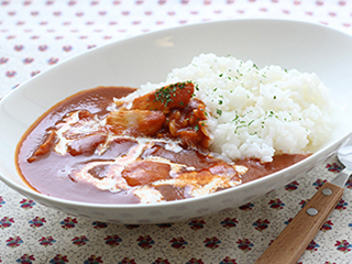 レンジで3分！バターチキンカレー