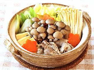 野菜だしきのこ鍋 しめじ えのき カゴメ株式会社