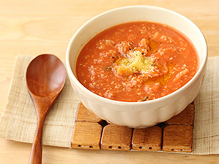 オートミールで簡単！食べる野菜スープ