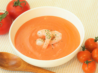 野菜の旨み豊かなビスク風スープ