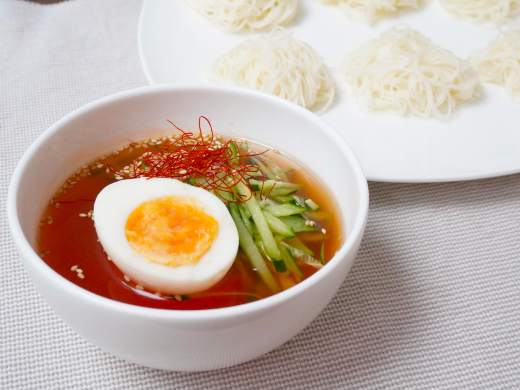 ケチャップとコチュジャンで♪ビビン麺風そうめん