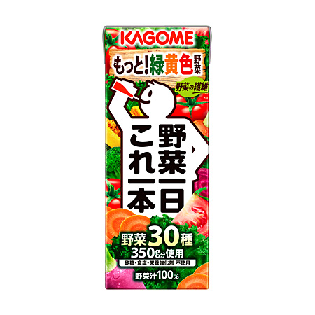 カゴメの野菜一日これ一本