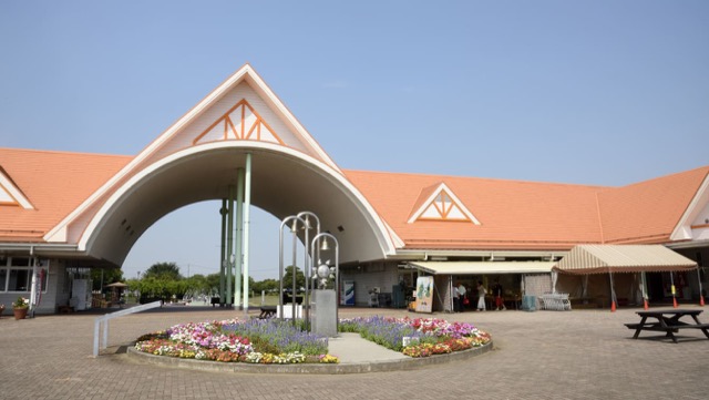 まちの駅・道の駅　アグリパークゆめすぎとの入場ゲート