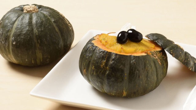 ［かぼちゃ丸ごとレシピ］グラタンとスイーツのおもてなしレシピ
