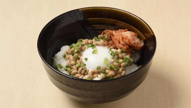 納豆（なったま）キムチご飯のレシピ