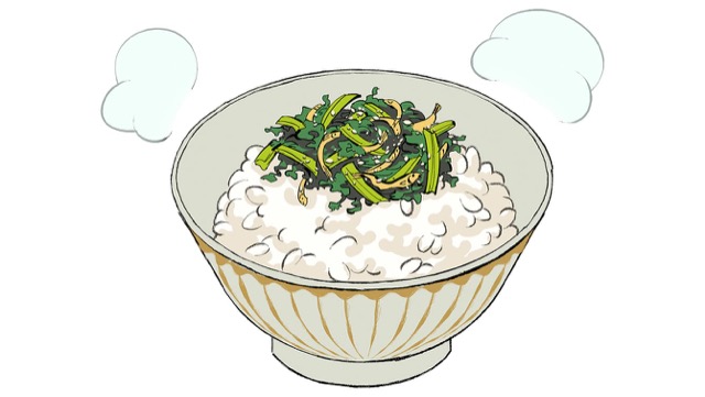 小松菜のふりかけのレシピ