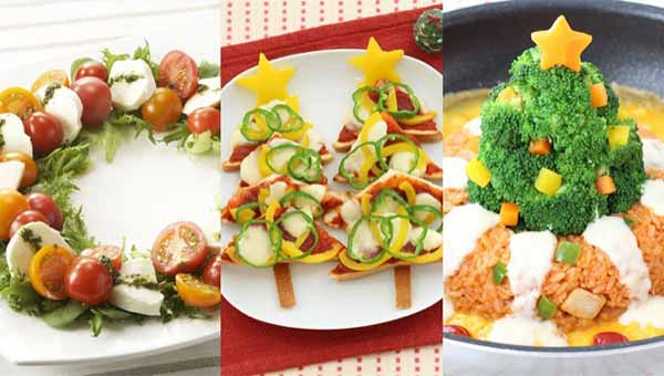 クリスマスデコレーションの料理のレシピ クリスマスデコレーションの料理のレシピ