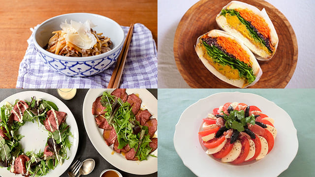 ポテトサラダやサンドイッチが華やかに！プロのおもてなしレシピ