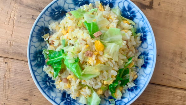 春キャベツチャーハン 春キャベツチャーハン