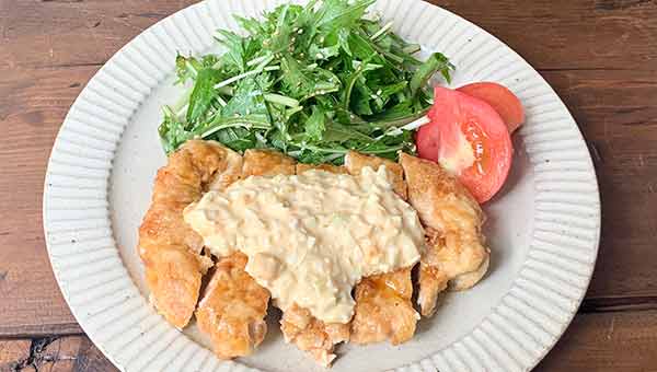 揚げないチキン南蛮のレシピ 揚げないチキン南蛮のレシピ