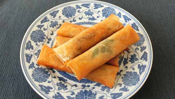 揚げない春巻きのレシピ 揚げない春巻きのレシピ