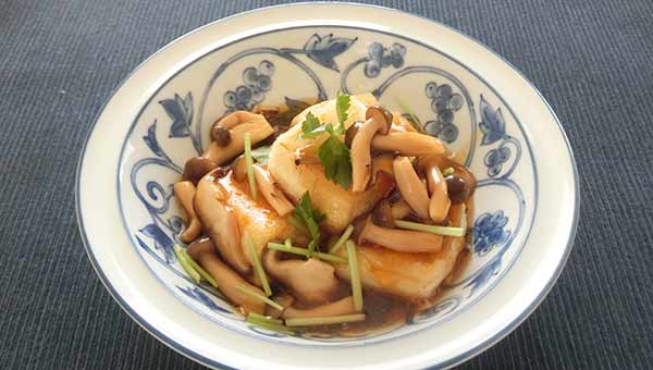 揚げない揚げ出し豆腐のレシピ 揚げない揚げ出し豆腐のレシピ