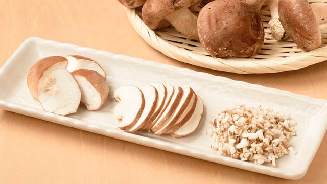 椎茸の薄切り、そぎ切り、みじん切りの方法＆おすすめ料理を紹介
