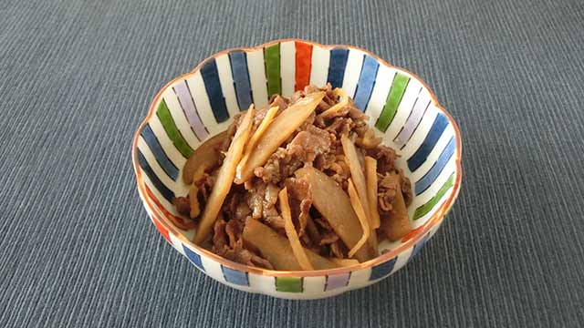 具材がやわらか＆味しみ！ごぼうと牛肉のしぐれ煮レシピ