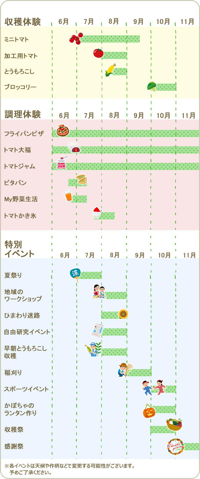 旬の”イベント”カレンダー
