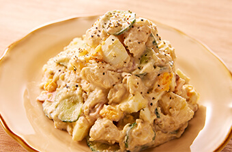 あめ色玉ねぎのポテトサラダ