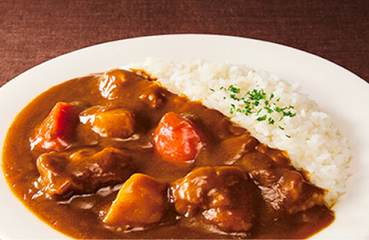 洋食店のカレーライス