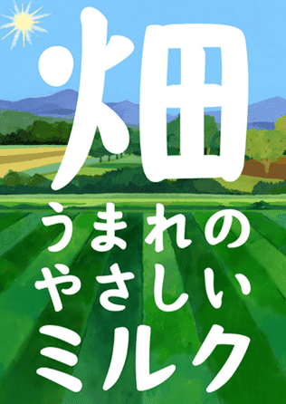畑うまれのやさしいミルク