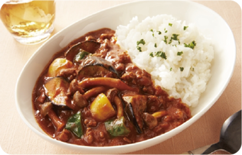彩り野菜の無水カレー