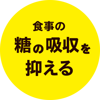 食後の血糖値上昇抑制