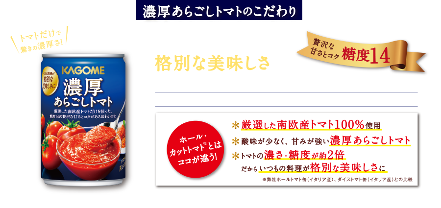 カゴメ 濃厚あらごしトマト カゴメ 濃厚あらごしトマト