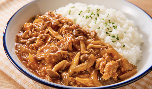 豚肉で！ポークハヤシ