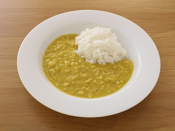 とうもろこしのポタージュカレー