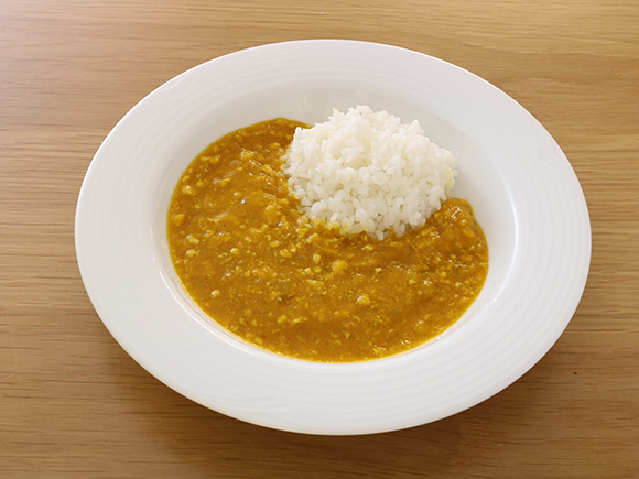かぼちゃのポタージュカレー