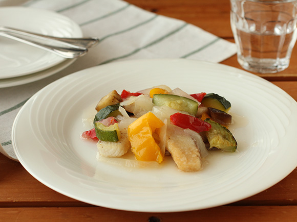 サーモンのエスカベッシュ