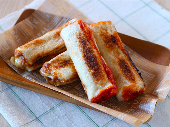 2種のホットロールサンド