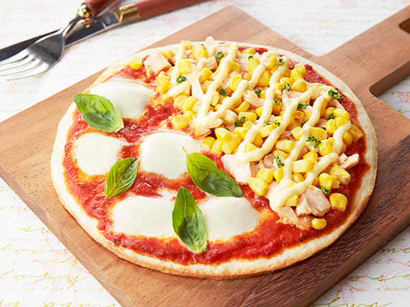 マルゲリータ＆ツナコーンピッツア