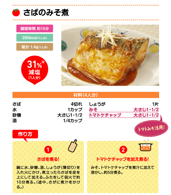 さばのみそ煮