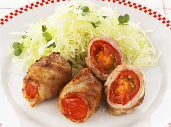 肉巻きトマト