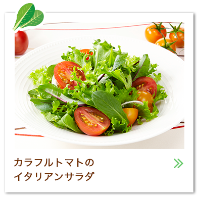 カラフルトマトのイタリアンサラダ