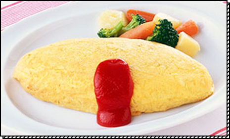 オムライス画像