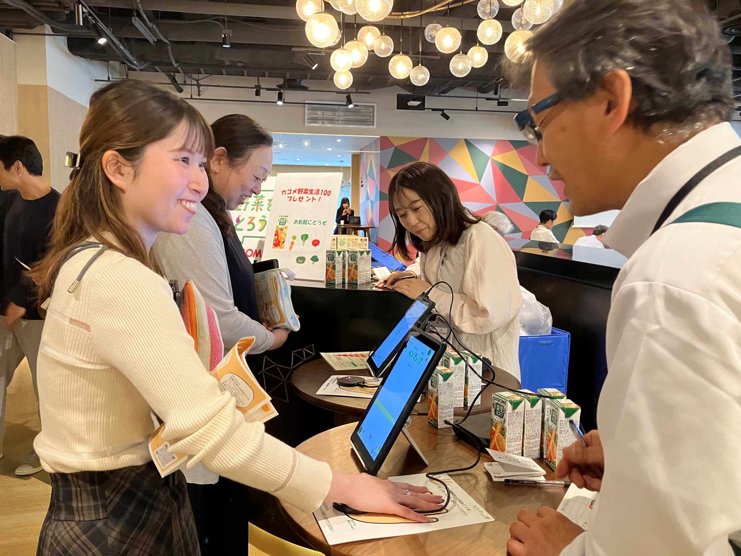 NEC社員食堂で「鉾田フェア」第4弾を実施。ベジチェック平均値も伸長、過去最高値を記録 nec1.jpg